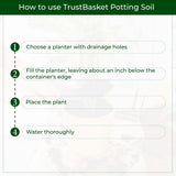 Earth Magic Potting Soil 5 Kg + Vermicompost for Plants 1 Kg