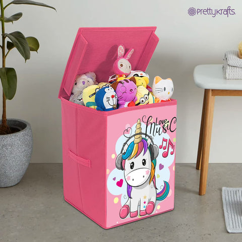 Storage Box, , Pink, (SBB_Unicorn_Pink)