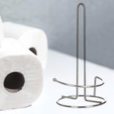 Kitchen Roll Dispenser, Kitchen Napkin Roll Holder, Kitchen Paper Towel Tissue Holder, Chrome Steel