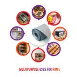 Multipurpose 45cm x 5m Super Strong EVA Anti-Slip Bathroom Kitchen Cabinet Drawer Shelf Mat Liner Sheets Roll, Fridge Mat, Table Mat