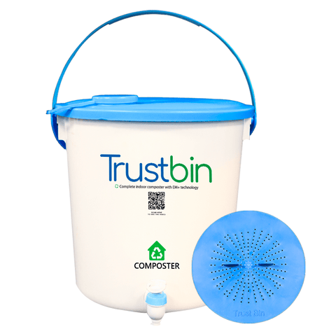 TrustBin - Indoor composter starter kit ( 14Ltrs )