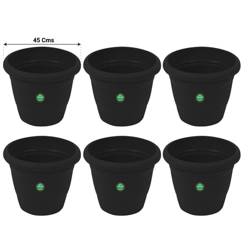 UV Treated Plastic Round Pot - 18 inches