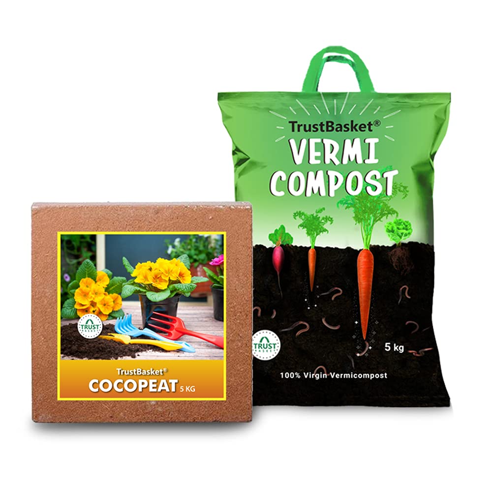 Vermicompost 10kg Bag - Organic Fertilizer, Made of Cow Dung Compost
