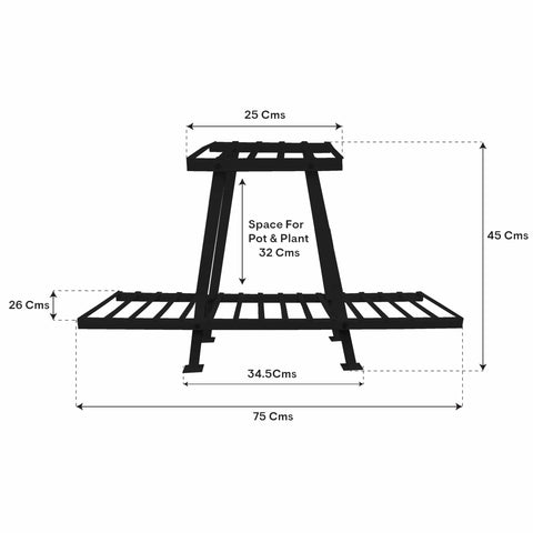 Cosmo Planter Stand-Flower Pot Stand,Planter Stand Multipurpose Stand for indoor/outdoor use