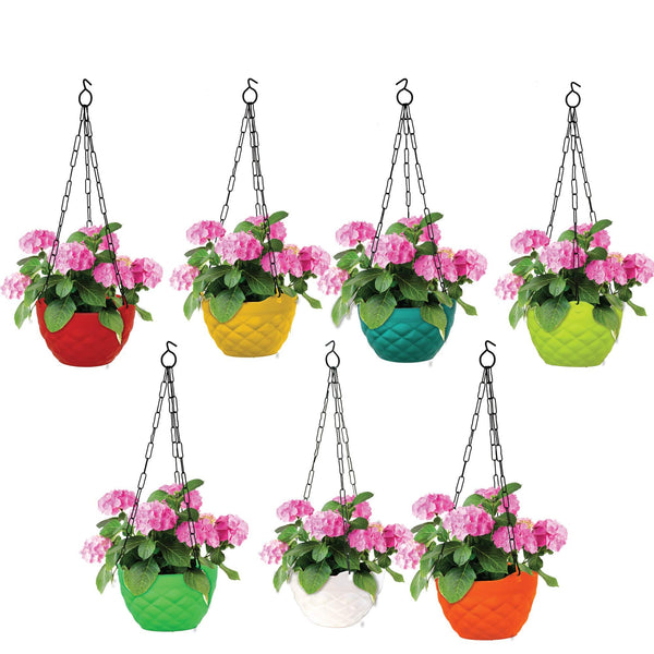 Diamond Hanging Basket Mixed Colours (Set of 5) – TrustBasket