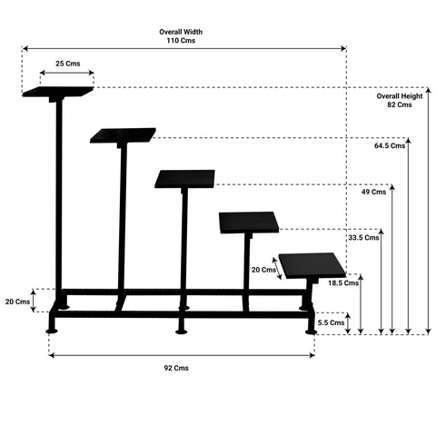 Unicorn Planter Stand-Metal Planter Stand,Pot Stand