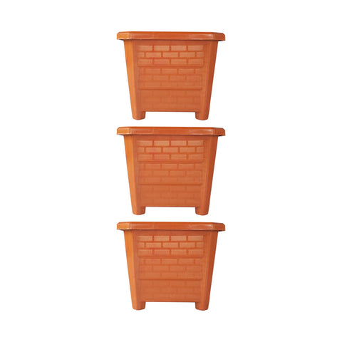 TrustBasket EarthBox-6 Square Plastic Planter