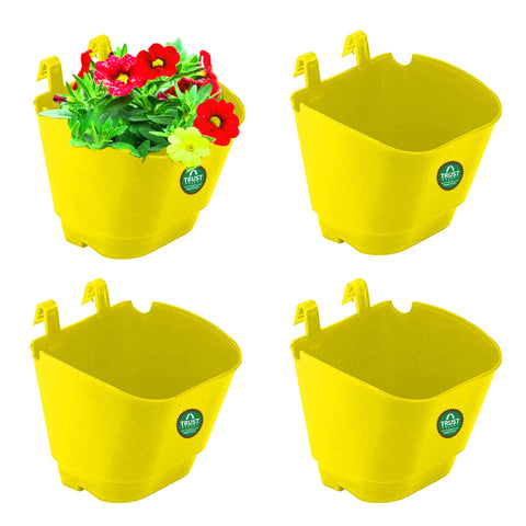 VERTICAL GARDENING POUCHES(Small) - Yellow